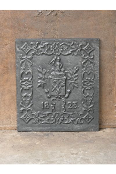 Haardplaat 'Wapen'