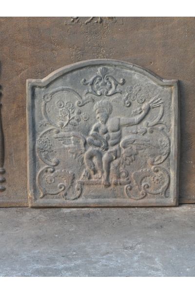 Haardplaat 'Zeus en Leda'