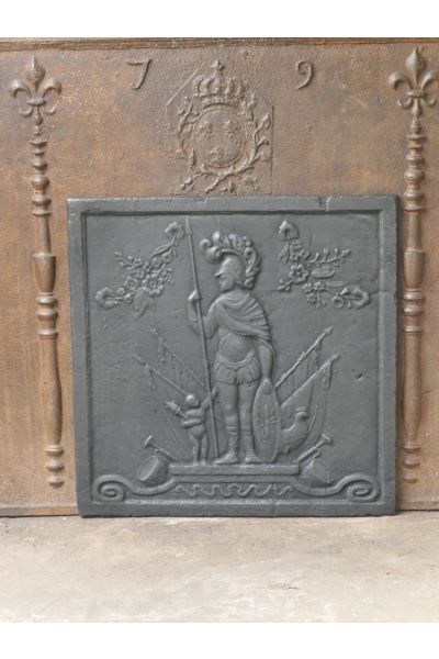 Haardplaat 'Mars'