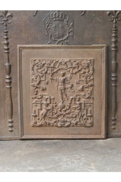 Haardplaat 'Mercurius'