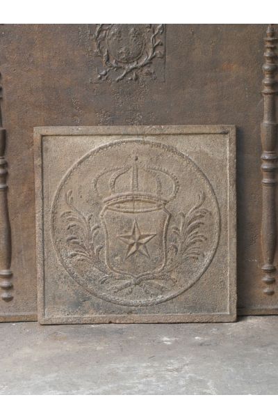 Haardplaat 'Wapen van Frankrijk'
