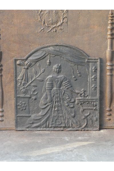 Haardplaat 'Maria Leszczyńska'
