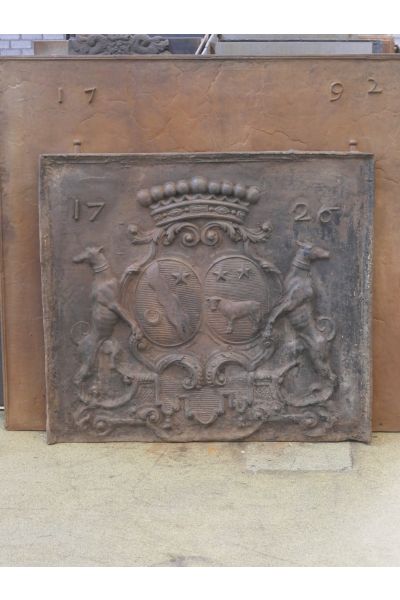 Haardplaat 'Wapen'