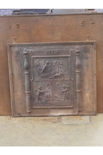 Haardplaat 'Allegorie of de Liefde'