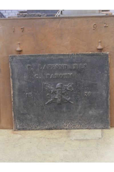 Haardplaat 'Franse Revolutie'