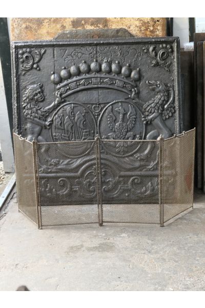Antiek Frans Vonkenscherm