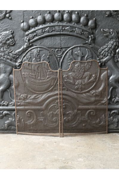 Antiek Frans Vonkenscherm