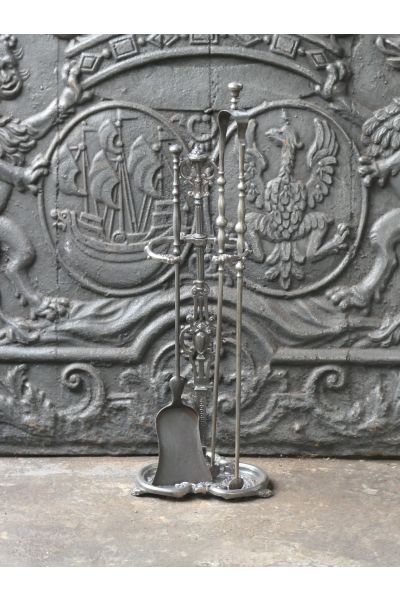 Kleine Antieke Haardset