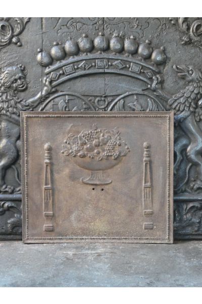 Vuurplaat 'Decoratie'