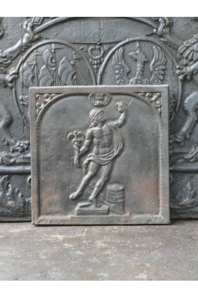 Haardplaat 'Mercurius'