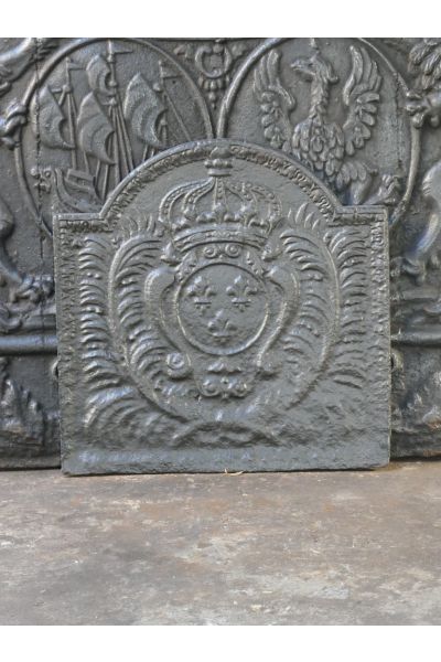 Haardplaat 'Wapen van Frankrijk'