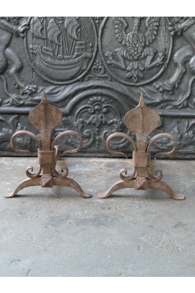 Smeedijzeren Vuurbokken