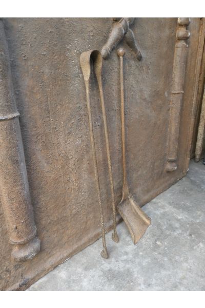 Antieke Franse Openhaardset