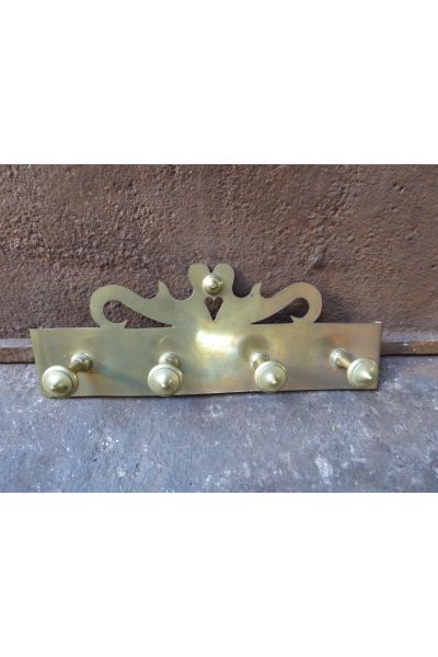 Art Nouveau Ophang Rek Haardgereedschap