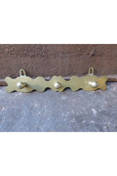 Art Nouveau Ophang Rek Haardgereedschap