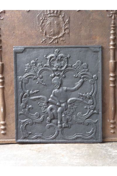 Haardplaat 'Zeus en Leda'