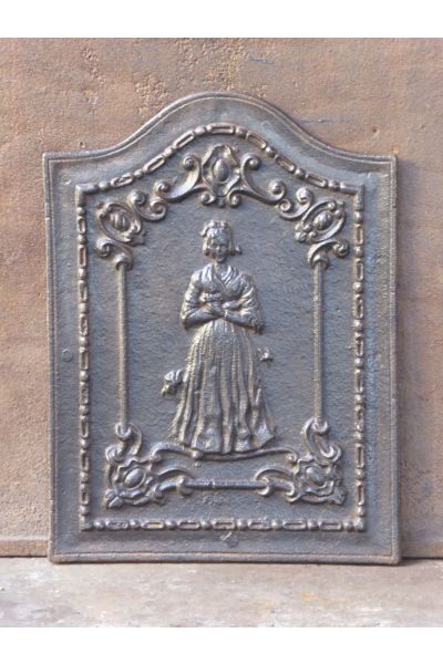 Haardplaat 'Vrouw'