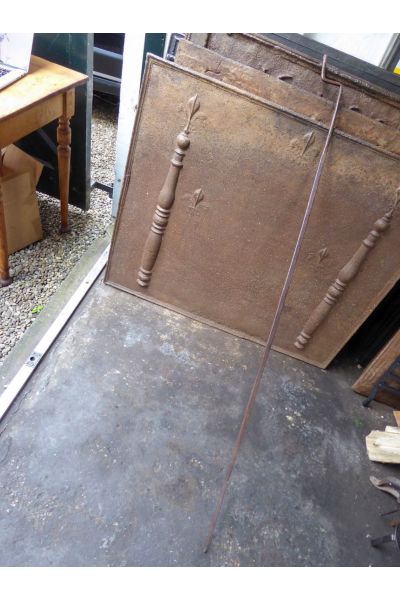 Antieke handmatige draaispit