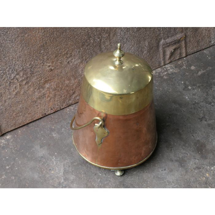 Antieke doofpot (koper) van Messing, Koper 