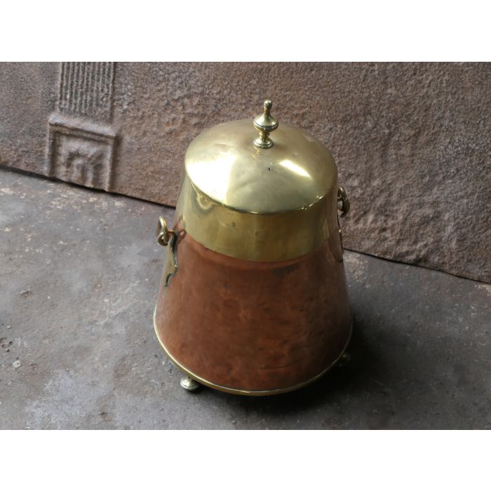 Antieke doofpot (koper) van Messing, Koper 