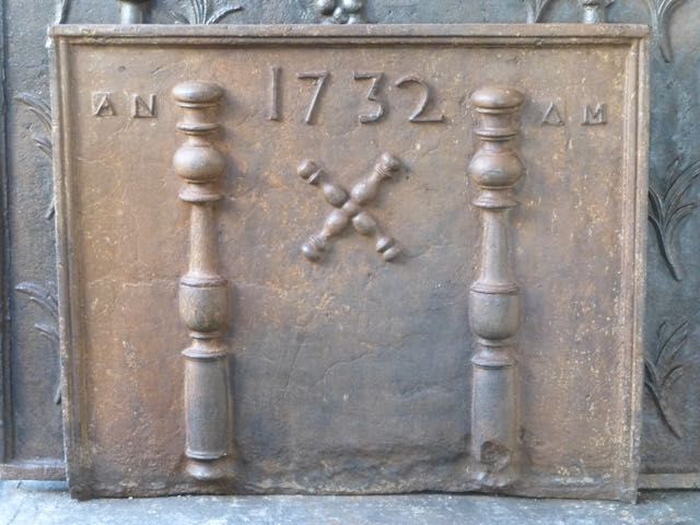 Louis XIV kachelplaat